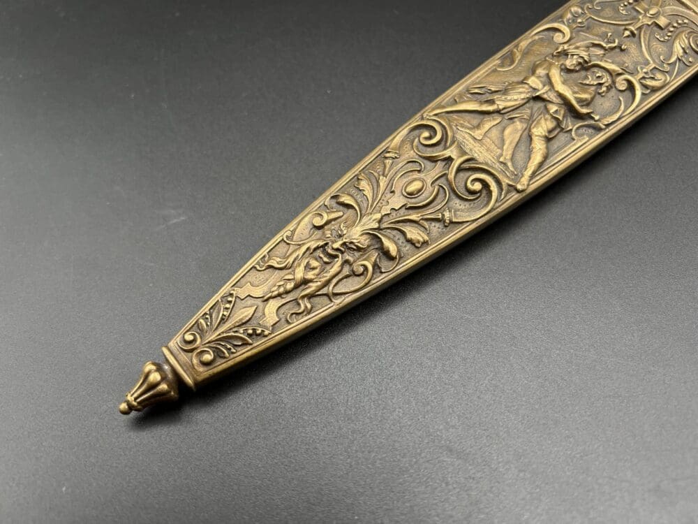 Copper French romance dagger - Image 8