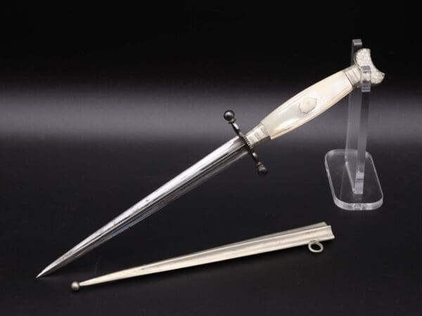 French Romance Dagger with Pearl Grip