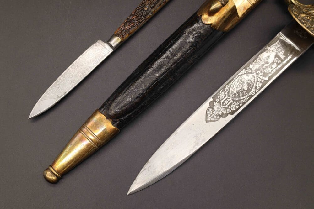 Rare Imperial Lion Head Hunting Dagger by J.A. Henckels - Image 6