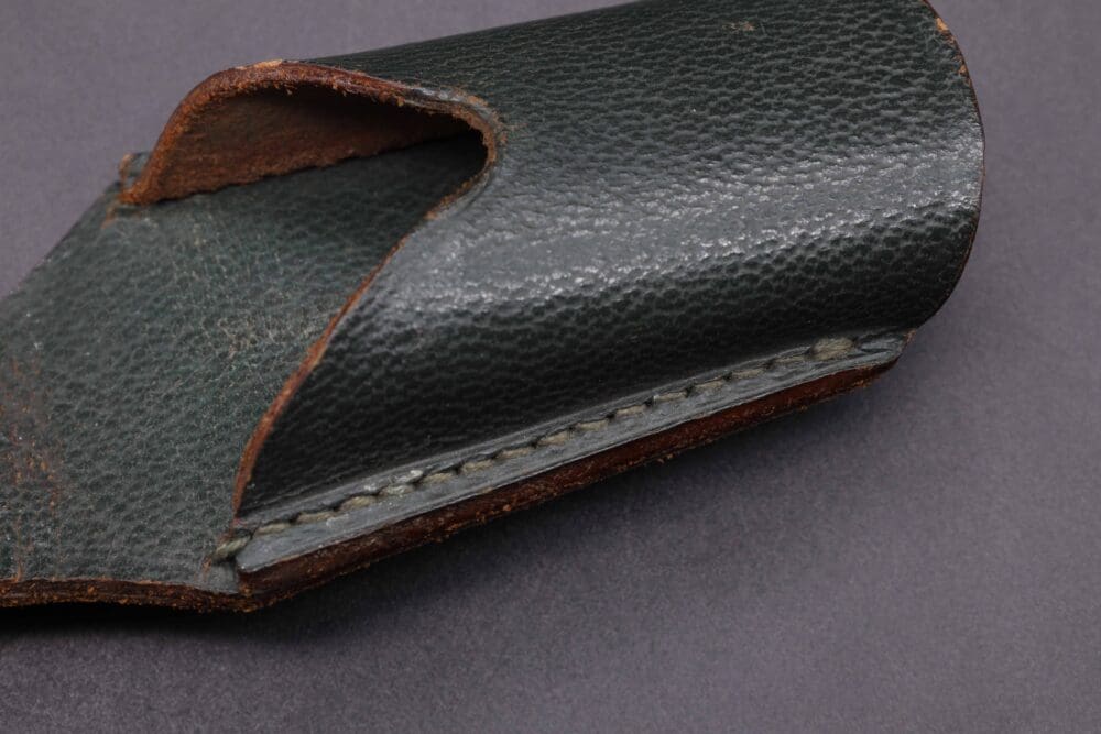 Green Leather Hunting Dagger Hanger - Image 5