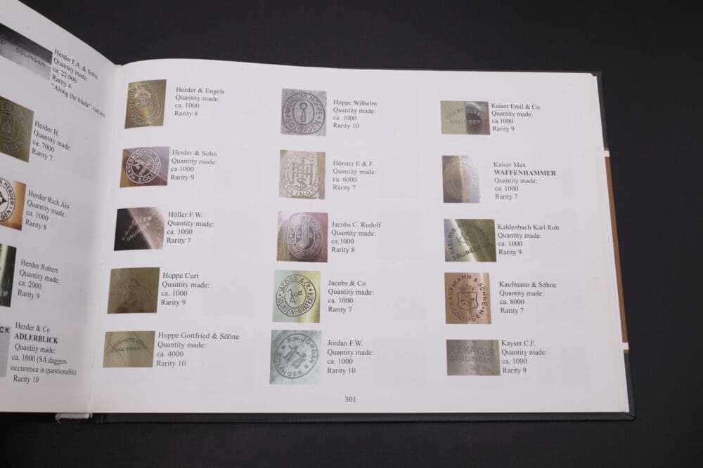 Ralf Siegert SA/NSKK Daggers Book - Image 6