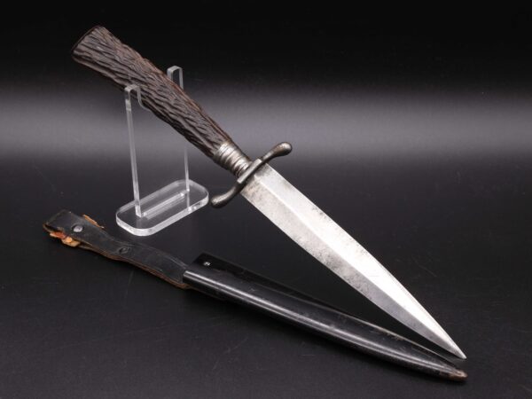 German WW1 Wood Grip Trench Knife